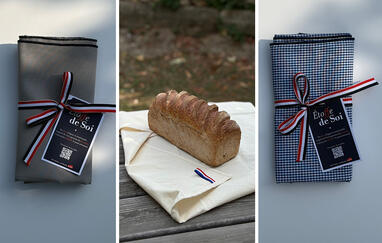 Étoffe de Soi® réinvente l’emballage du pain et le "Plaisir d’offrir"