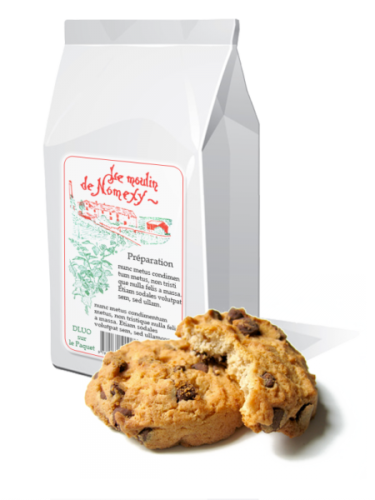 Préparation pour cookies en 600 g
