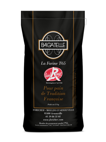 Farine bagatelle® label rouge t65 (25 kg)