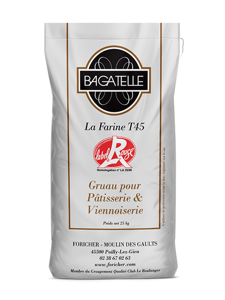 Farine de blé Gruau Rouge T45