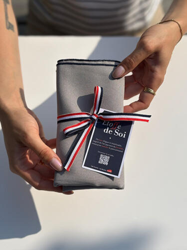 Etoffe de soi yama gris