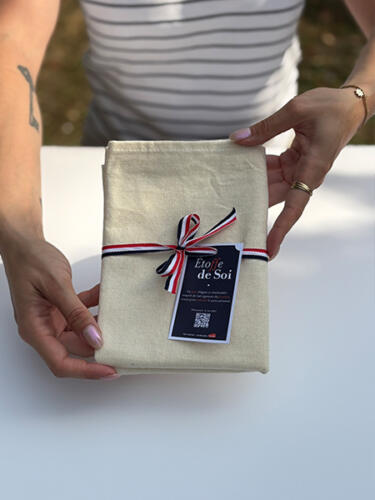 Etoffe de soi suna beige